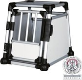 Trixie Transportbox Alumimium Zilver/Lichtgrijs Afmeting - 94x75x88cm