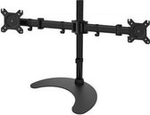 Techly Desk Stand for 2 Monitor 13-27" with Base h.400m ICA-LCD 3410 68,6 cm (27") Vrijstaand Zwart