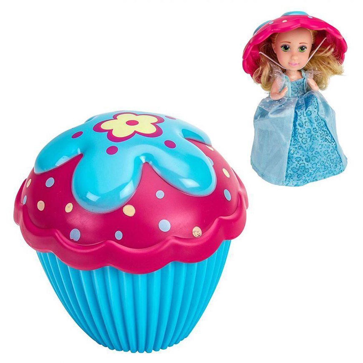 Cupcake Surprise Doll - Verander cupcake in een geurend Prinsessen Pop! | bol.com