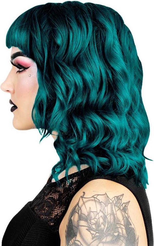 rechtdoor Samengroeiing voldoende Hermans Amazing Haircolor Semi permanente haarverf Tammy Turquoise Turquoise  | bol.com
