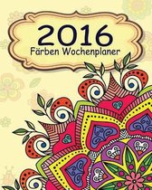 2016 Farben Wochenplaner