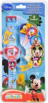 Projectiehorloge kinder horloge van Mickey Mouse Clubhouse