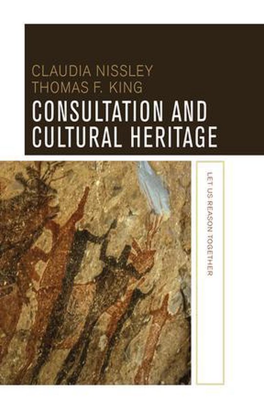 Consultation and Cultural Heritage - cover