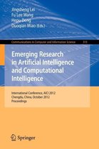 Emerging Research in Artificial Intelligence and Computational Intelligence