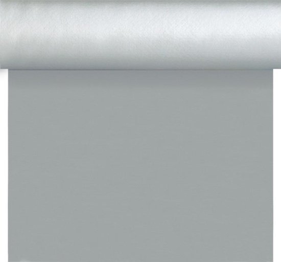 kool Grootte Boek Bruiloft/huwelijk zilveren tafelloper/placemats 40 x 480 cm - Thema zilver  - Trouwerij... | bol.com