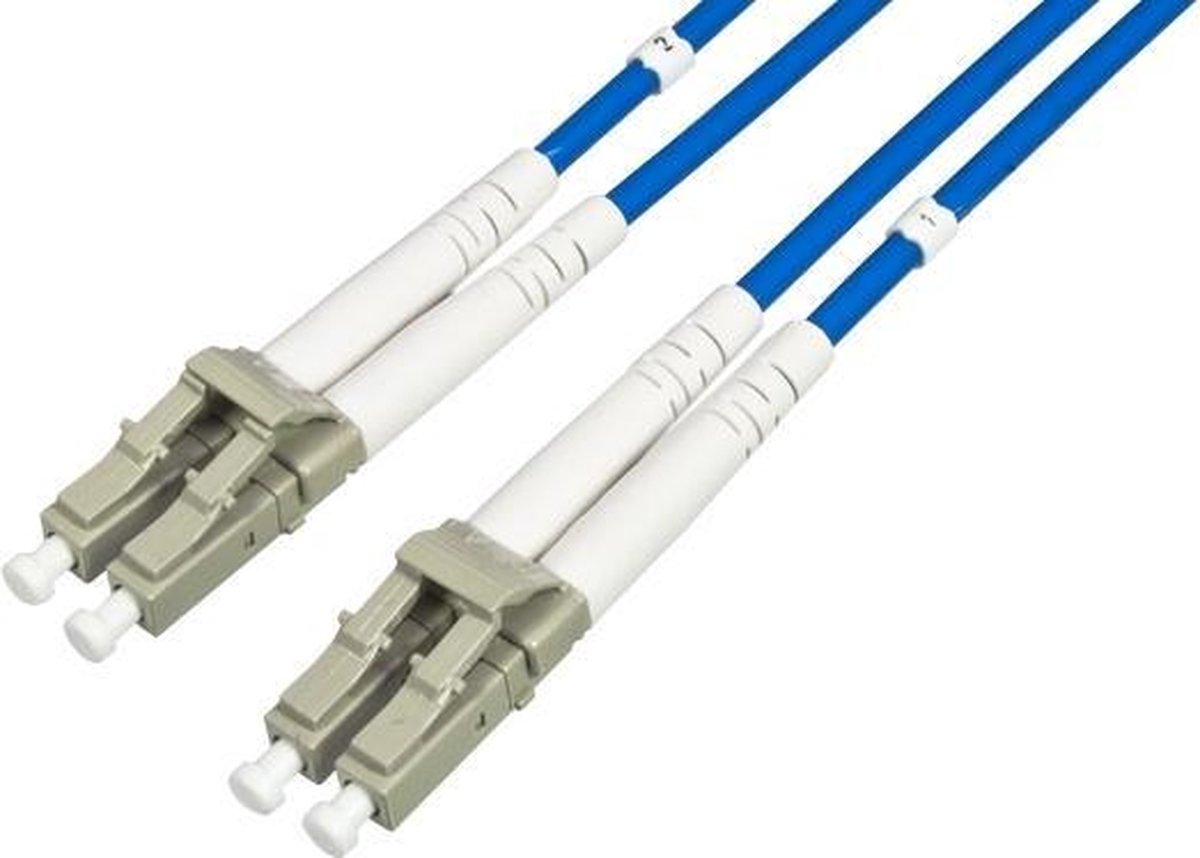 Alcasa LW-P8503 InfiniBand en Glasvezelkabel 50 m LC Blauw