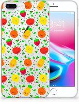 TPU Siliconen Hoesje iPhone 7 Plus | 8 Plus Design Fruits