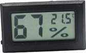 2in1 Hygrometer Thermometer digitaal, klein en compact