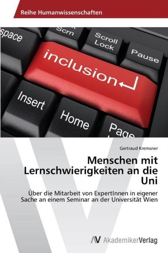 Menschen mit Lernschwierigkeiten an die Uni - cover