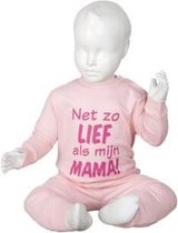 Fun2Wear Pyjama net zo lief als mijn moeder maat 128