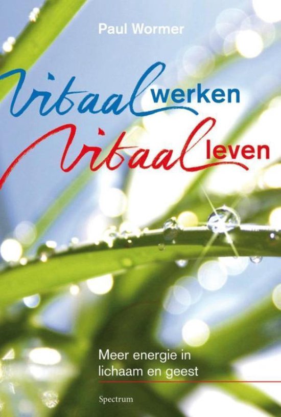 Cover van het boek 'Vitaal werken vitaal leven'