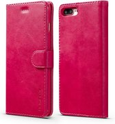 iPhone 8 Plus / 7 Plus Hoesje - Luxe Book Case - Roze