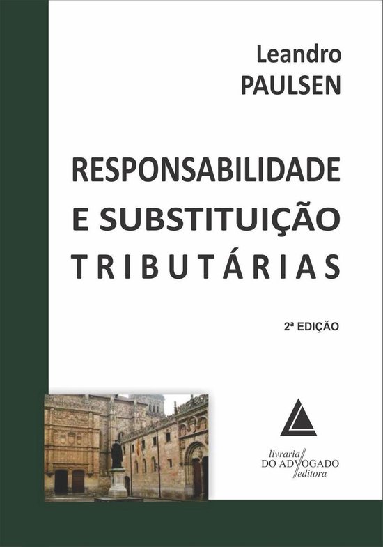 Responsabilidade E Substituição Tributárias - cover