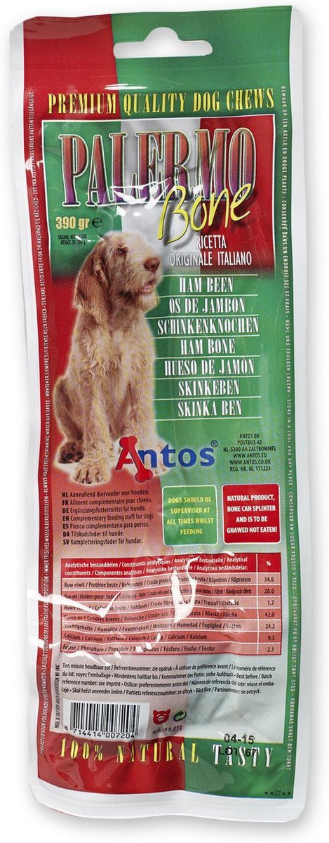 Antos Palermo Bone Varken 390 g