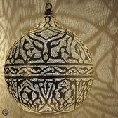 Nour Lifestyle Arabische hanglamp Haifa met Oosters patroon - maat XL