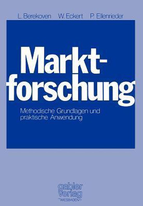 Marktforschung - cover