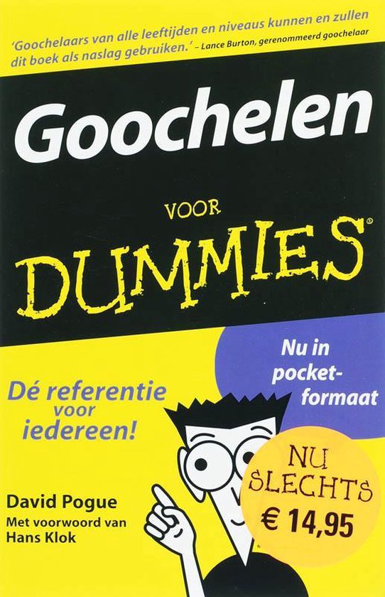 Cover van het boek 'Goochelen voor Dummies / Pocketeditie' van David Pogue