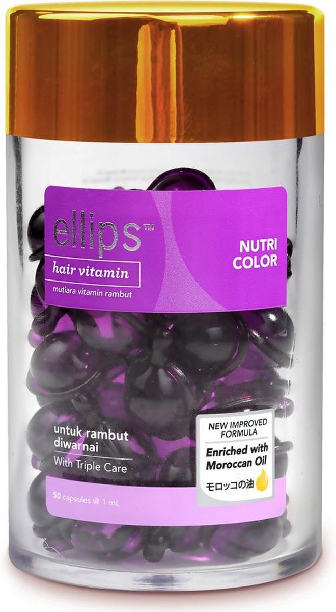 Ellips haarvitamine NutriColor 50 stuks