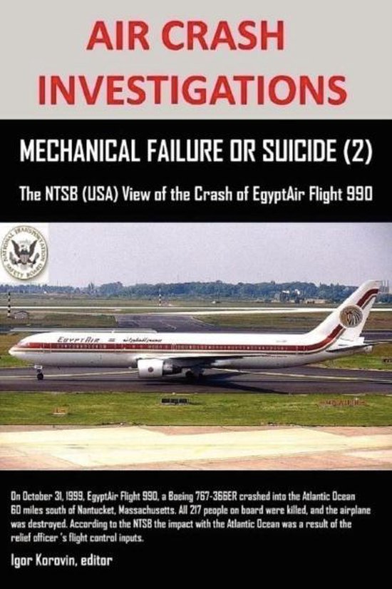 Foto: Air crash investigations mechanical failure or suicide 2 the ntsb usa view of the crash of egyptair flight 990