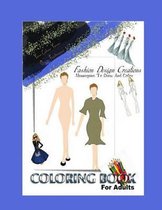 Fashion Design Adult Coloring Book