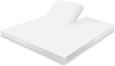 Drap-housse Jersey Coton - 160x200 blanc - Drap-housse Simple - Single Split
