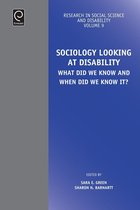Research in Social Science and Disability 9 - Sociology Looking at Disability