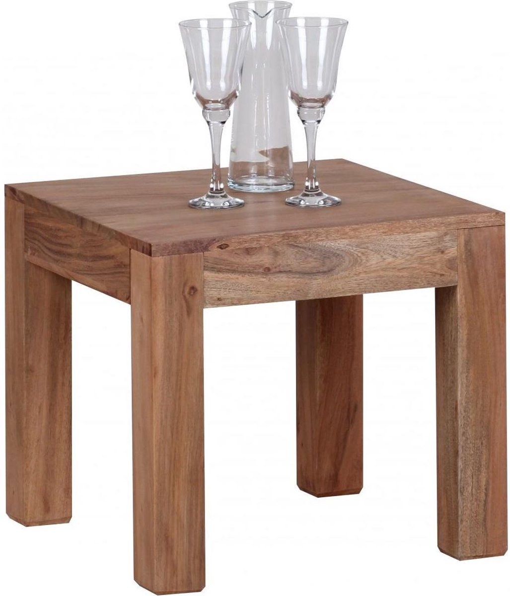 Een massief acacia salontafel kopen