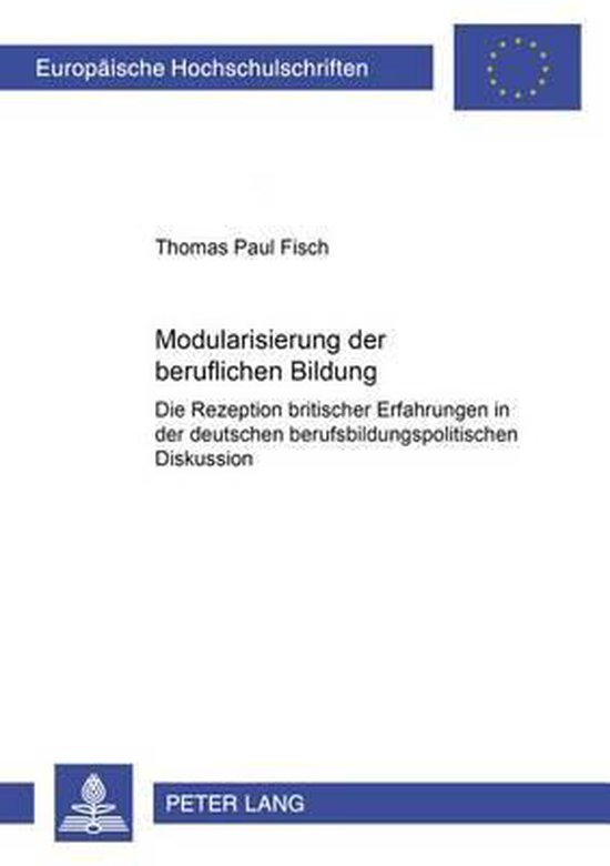 Modularisierung der beruflichen Bildung - cover