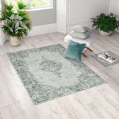 Vintage Vloerkleed Mitali - Blue Metal 200x290 cm