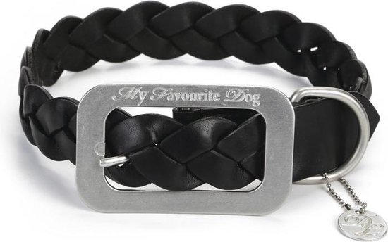Leren halsband