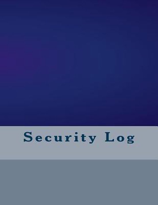 Security Log - cover