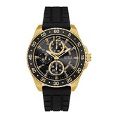 GUESS Watches W0798G3 Jet Men's Sport - Horloge - Siliconen - Zwart - Ø 46 mm