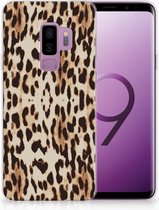 Back Case Back Cover Geschikt voor Samsung S9 Plus TPU Siliconen Hoesje Leopard