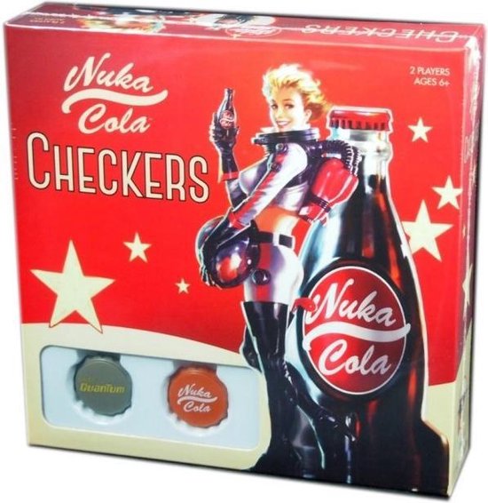 Thumbnail van een extra afbeelding van het spel Fallout Nuka-Cola Checkers BORDSPELLEN