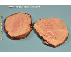 Roastbeef, 2 plakken - 130x100 mm - vleesdummy