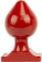 All Red Buttplug 22,5 x 12 cm - rood