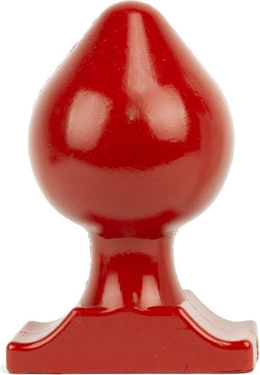 Goedkoopste All Red Buttplug 22,5 x 12 cm - rood
