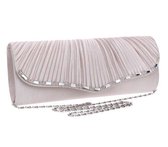 Clutch Champagne - Stijlvolle tas voor elke gelegenheid - Prachtige clutch voor de feestdagen