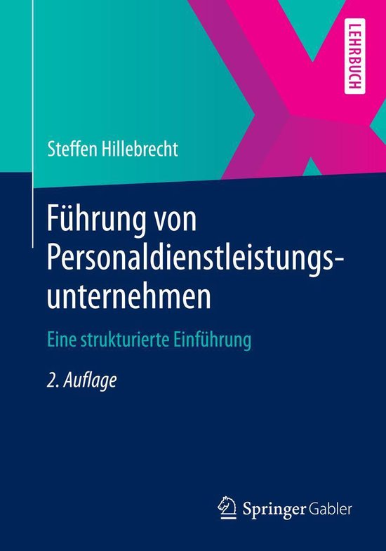 Führung von Personaldienstleistungsunternehmen - cover