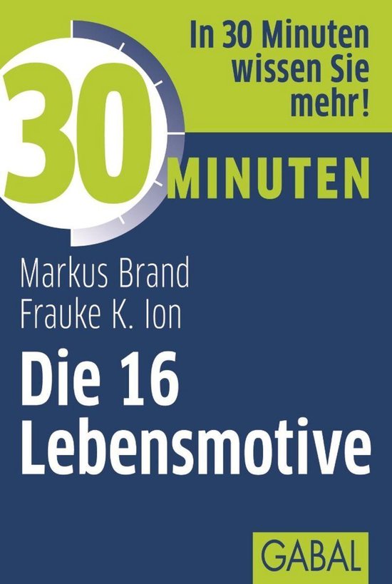 30 Minuten - 30 Minuten Die 16 Lebensmotive - cover