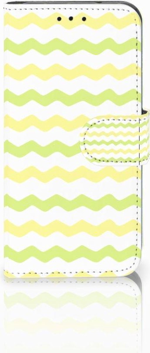 Samsung Galaxy S10e Telefoon Hoesje Waves Yellow
