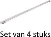 LED Buis 150cm 3000K | Warm Wit (Set van 4 stuks)