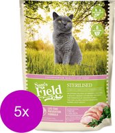 Sam's Field Cat Sterilized - Nourriture pour chat - 5 x 400g