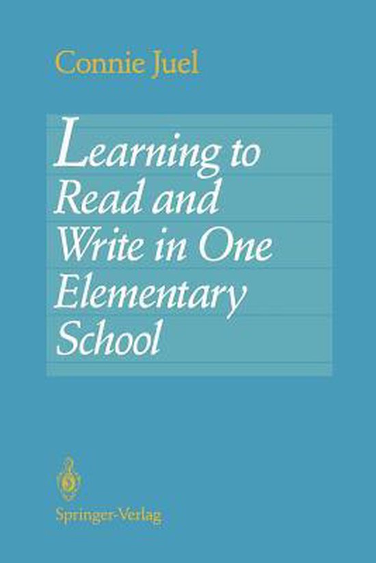 Learning to Read and Write in One Elementary School - cover