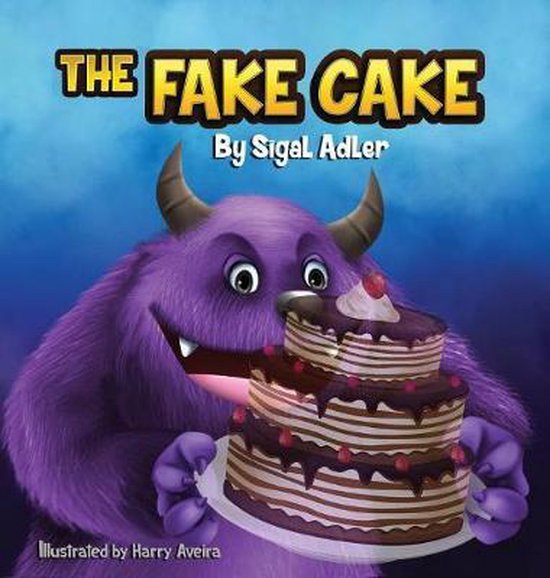 Bedtimes Stories: Children's Picture Book-The Fake Cake - cover