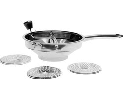 Cosy&Trendy Roerzeef Met 3 Cutters - RVS - Ø 24 cm - 9 cm