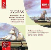 Dvorak: Symphonies no 7, 8 & 9, etc / Carlo Maria Giulini