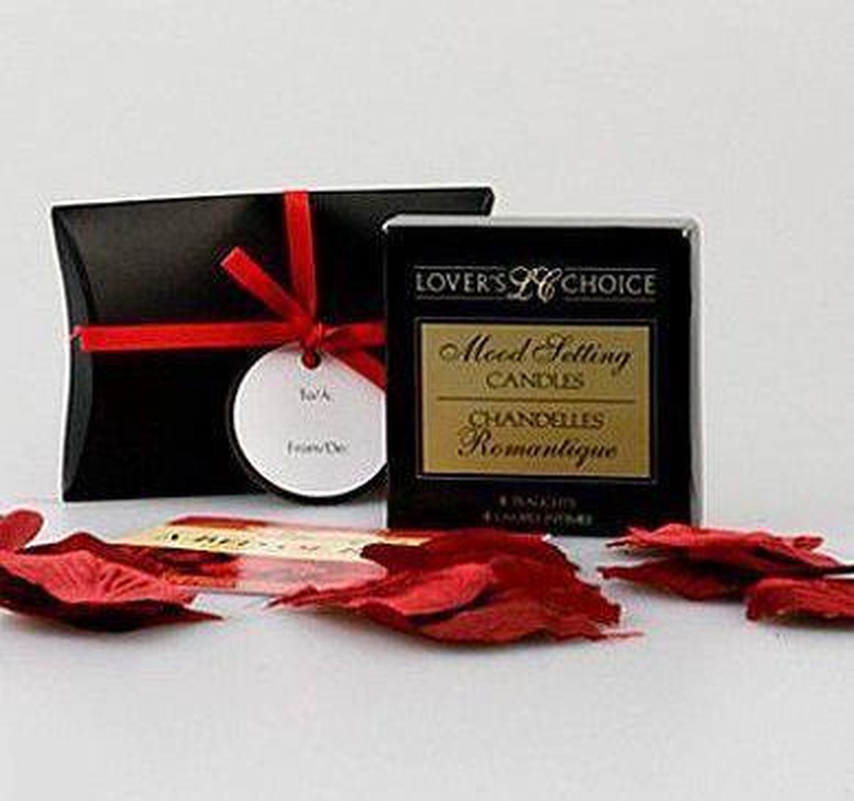 Lover's Choice A Bed of Roses - 3 delig - Geschenkset