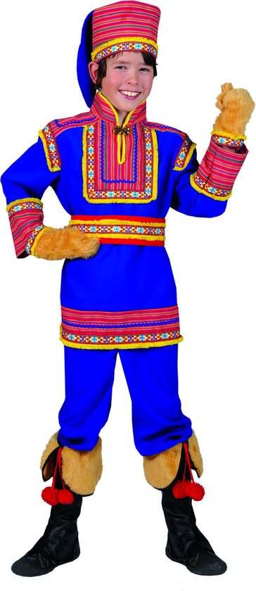 "Blauw Russenkostuum voor kinderen - Verkleedkleding - 152/158"