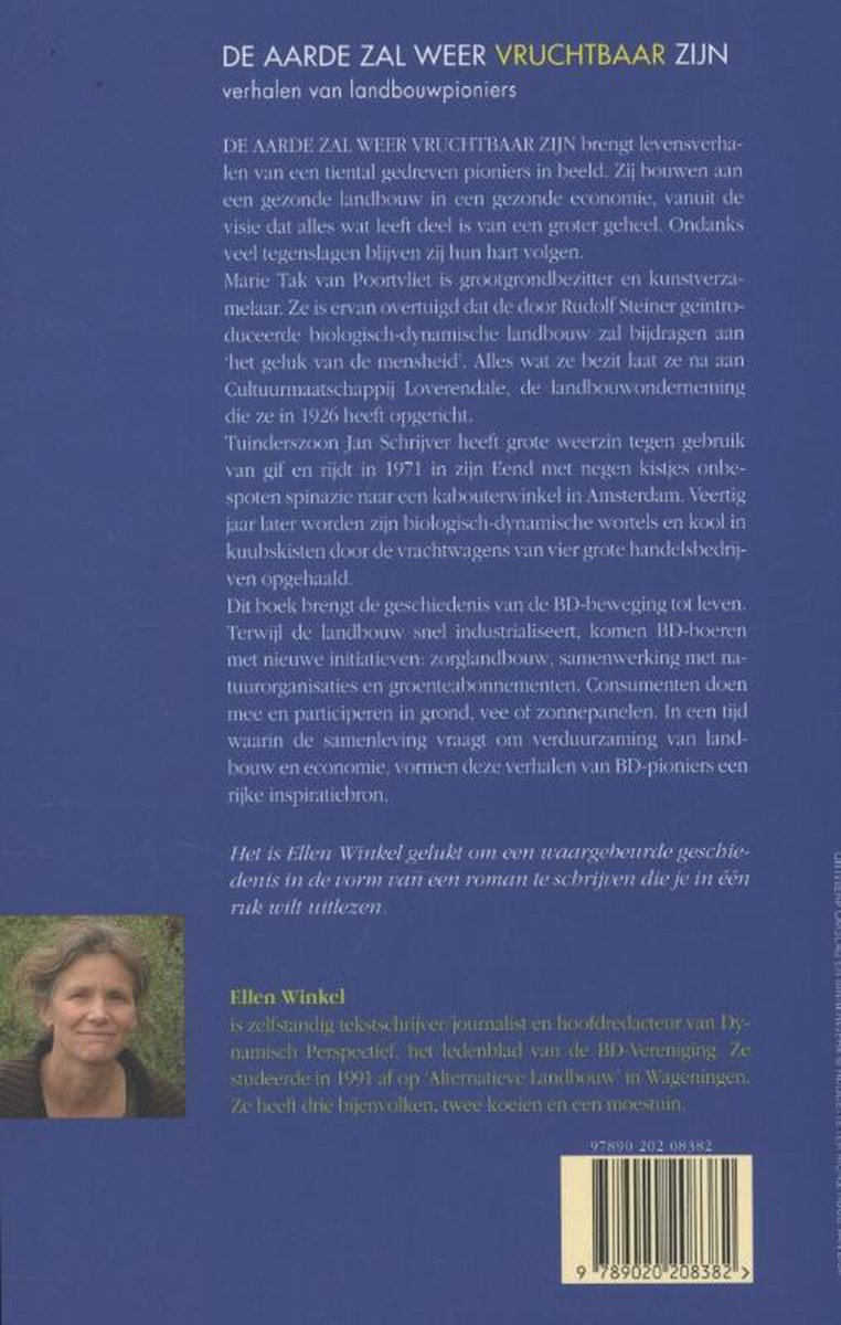 De aarde zal weer vruchtbaar zijn - back cover